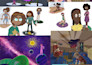draw your character or scene